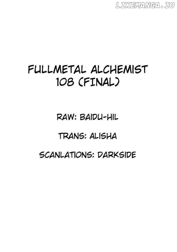 Fullmetal Alchemist, Chapter 108 image 108